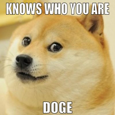 Knows who you are Doge