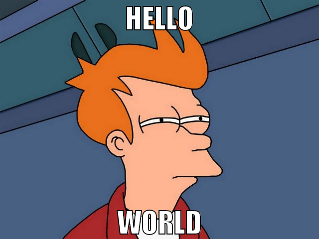hello world