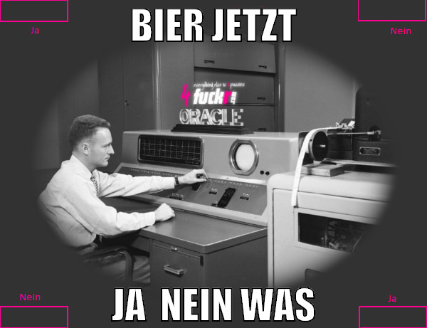 bier jetzt ja  nein WAS