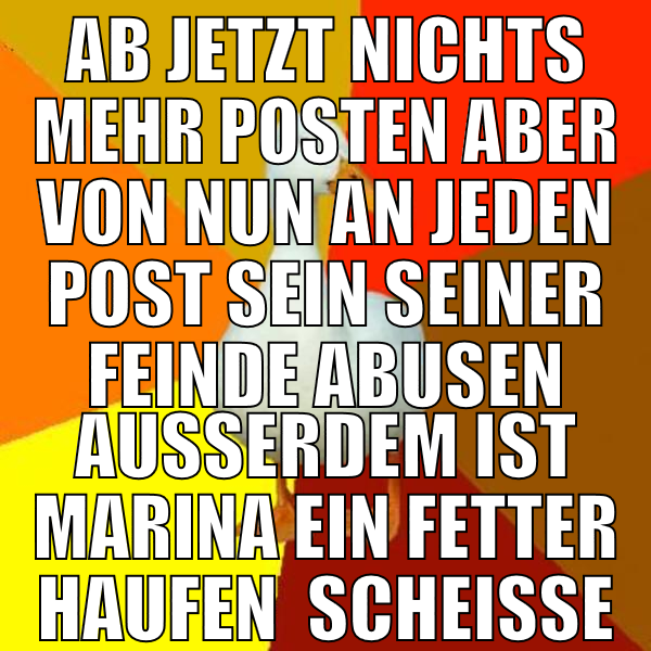 ab jetzt nichts mehr posten aber von nun an jeden