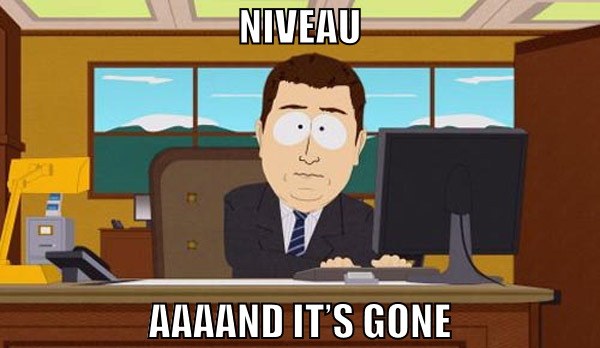 niveau Aaaand It’s Gone