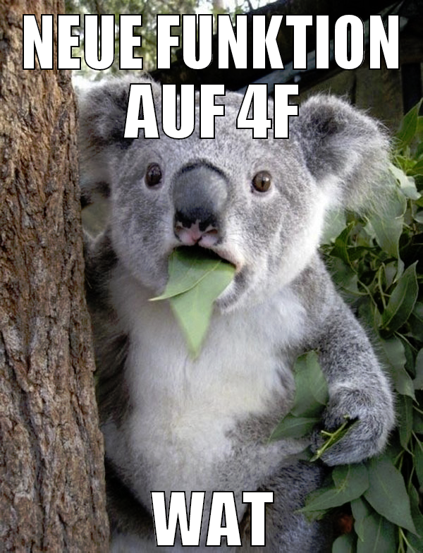 Neue Funktion auf 4f wat