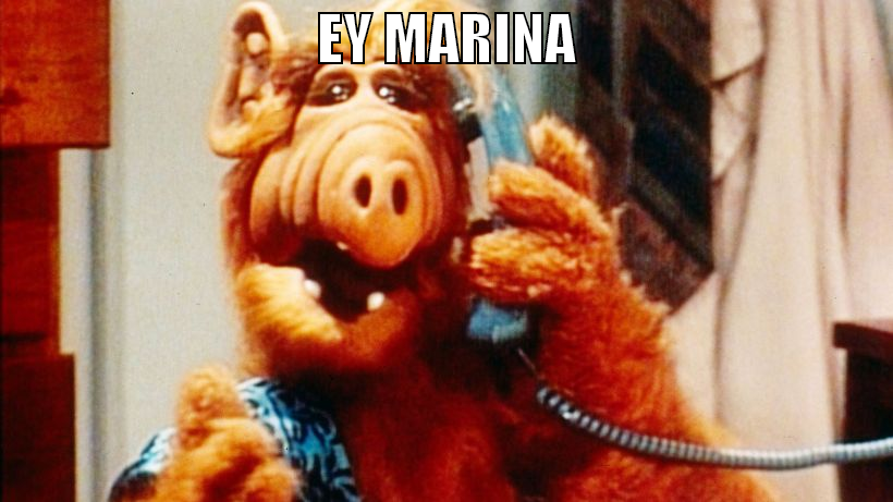 Ey Marina Lan bist du behindert, mach mal SPRIT bi