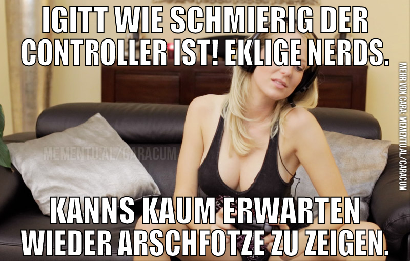 igitt wie schmierig der controller ist! eklige ner