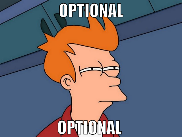 optional OPTIONAL