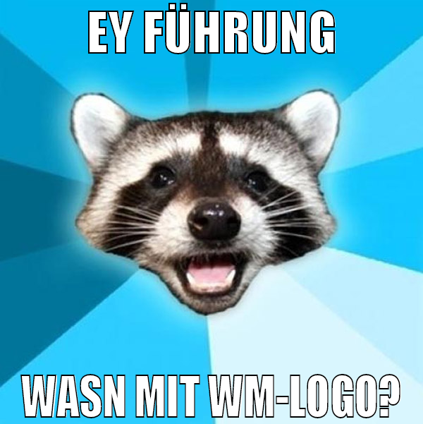 EY FÜHRUNG WASN MIT WM-LOGO?