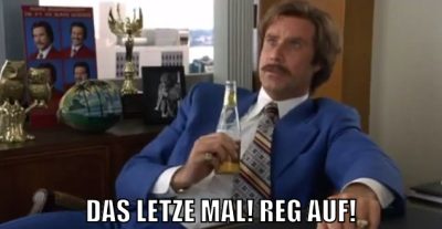 das letze mal! reg auf!