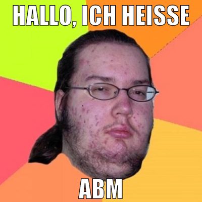 HALLO, ICH Heiße abm