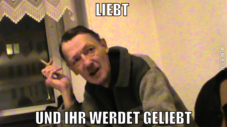 Liebt  und ihr werdet geliebt