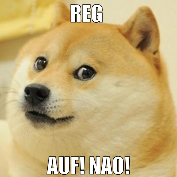 reg  AUF! NAO!