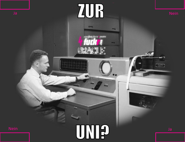 zur  uni?