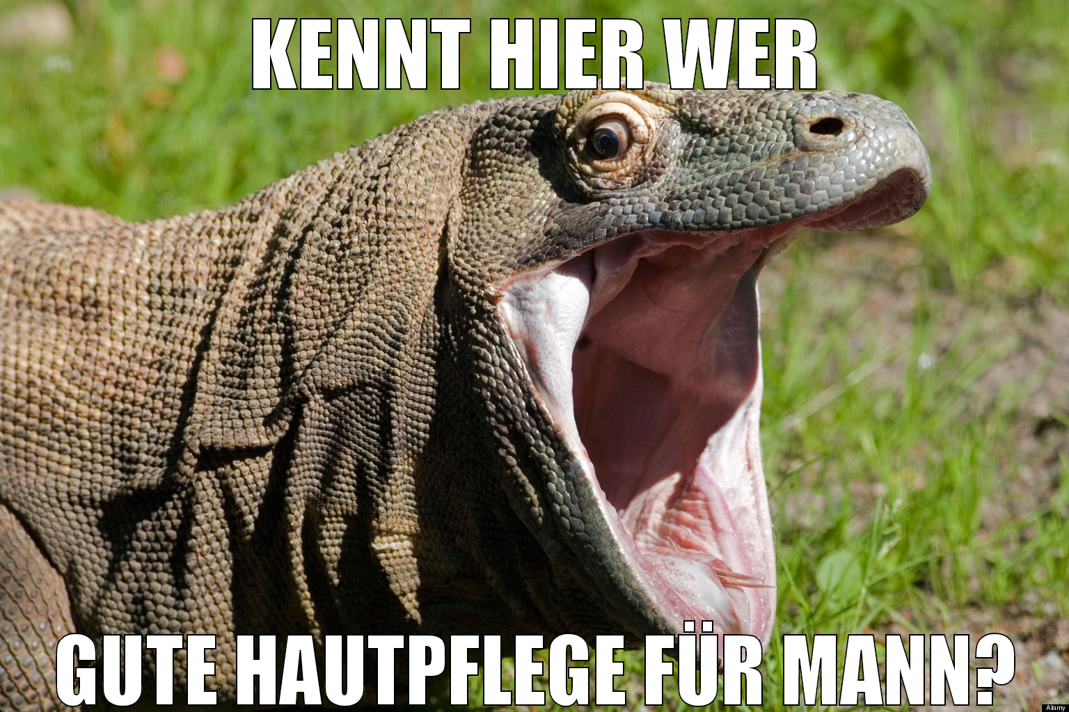 KENNT HIER WER GUTE HAUTPFLEGE FÜR MANN?