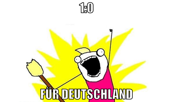 1:0 für deutschland