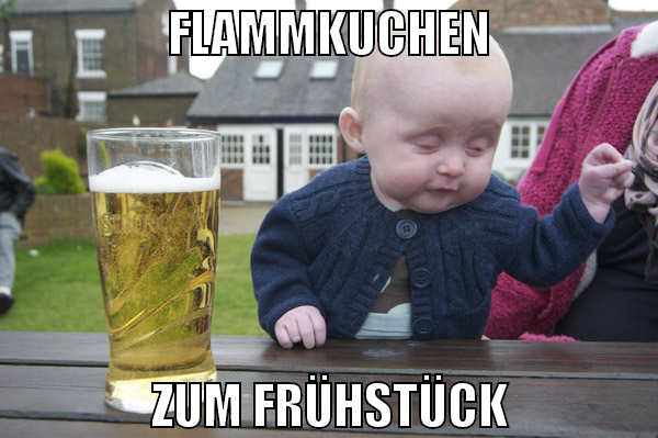 FLAMMKUCHEN ZUM FRÜHSTÜCK