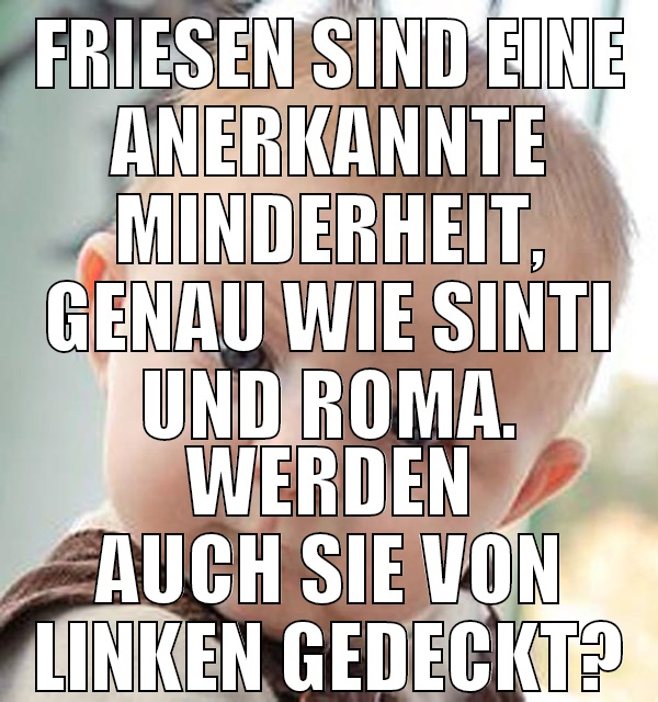 friesen sind eine anerkannte minderheit, genau wie