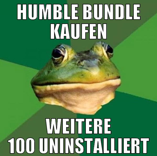 Humble Bundle kaufen weitere 100 uninstalliert