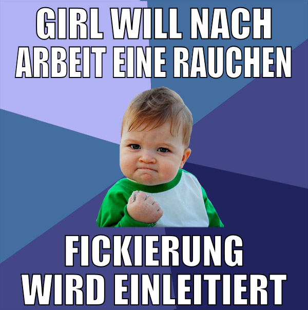 Girl will nach arbeit eine Rauchen fickierung wird