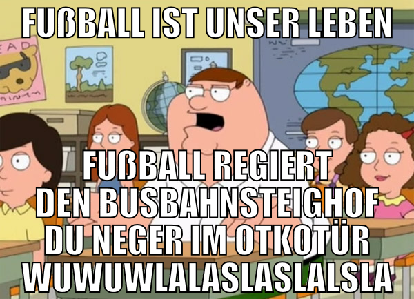 fußball ist unser leben fußball regiert den busbah
