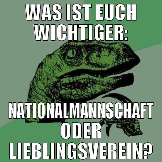 WAS IST EUCH WICHTIGER: NATIONALMANNSCHAFT ODER LI