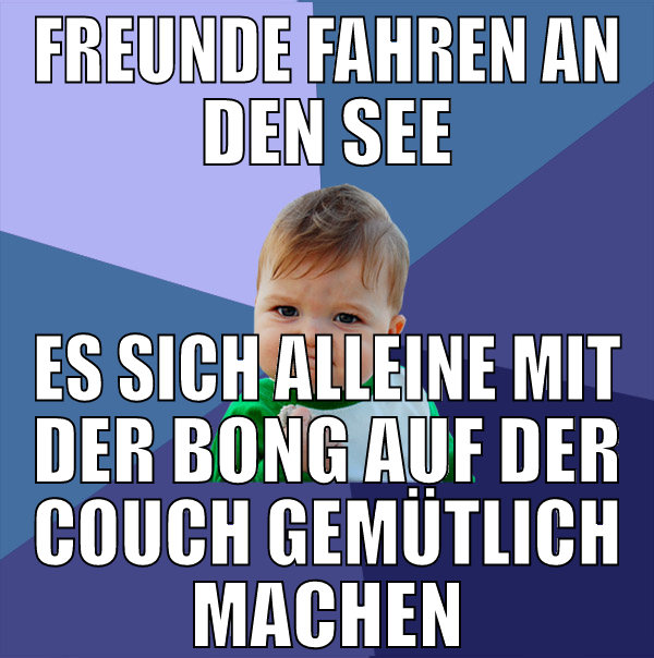 Freunde fahren an den see es sich alleine mit der