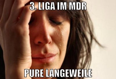 3. liga im mdr pure langeweile