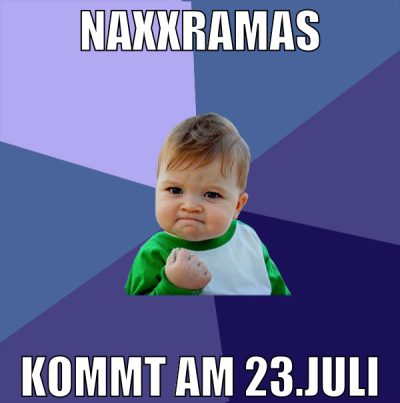 Naxxramas kommt am 23.Juli