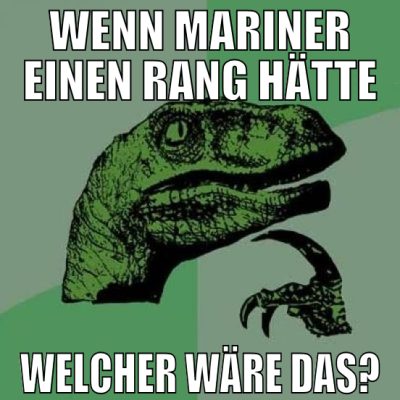 wenn mariner einen rang hätte welcher wäre das?