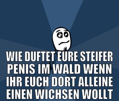 wie duftet eure steifer penis im wald wenn ihr euc