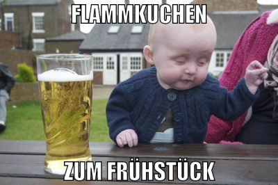 FLAMMKUCHEN ZUM FRÜHSTÜCK