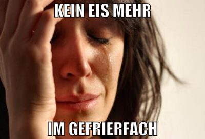 kein eis mehr im gefrierfach