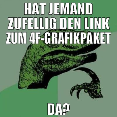 HAT JEMAND ZUFELLIG DEN LINK ZUM 4f-Grafikpaket DA