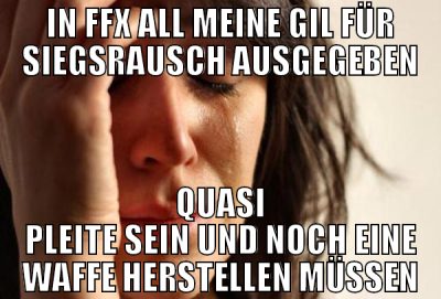 in ffx all meine gil für siegsrausch ausgegeben qu