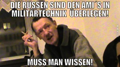 Die Russen sind den Ami´s in Militärtechnik  überl