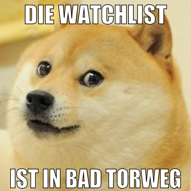 die watchlist ist in bad torweg
