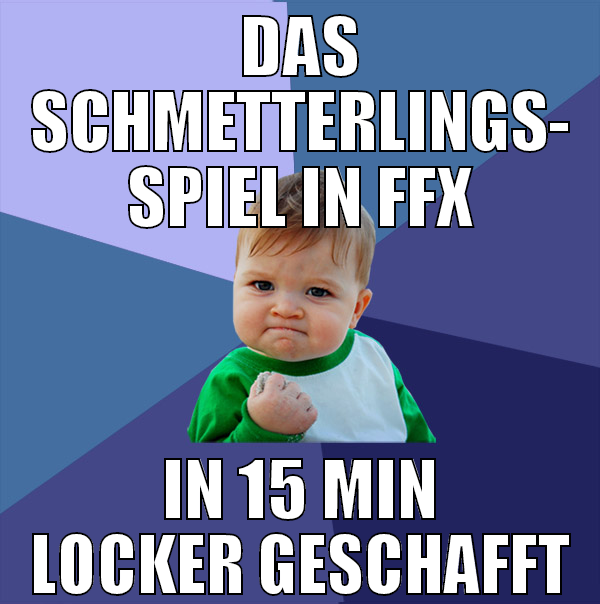 das schmetterlings- spiel in ffx in 15 min locker