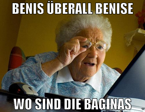 benis überall benise wo sind die baginas