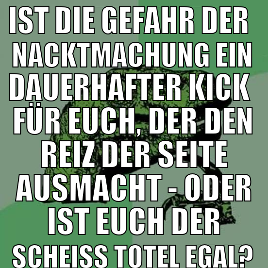ist die gefahr der nacktmachung ein dauerhafter ki