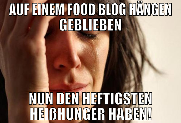 auf einem food blog hängen geblieben nun den hefti