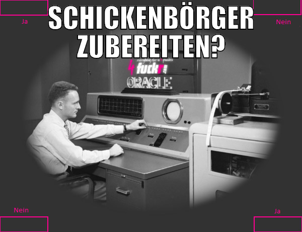 Schickenbörger zubereiten?