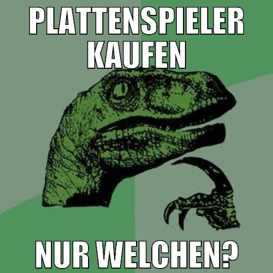 plattenspieler kaufen nur welchen?