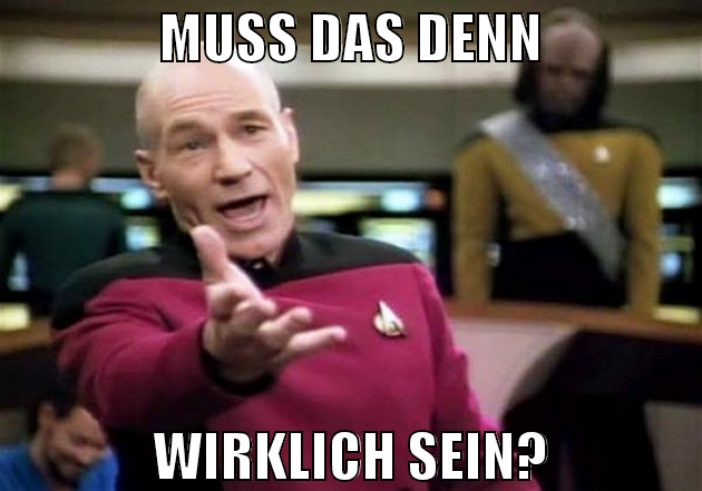 muss das denn wirklich sein?