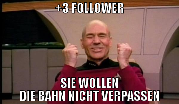 +3 Follower Sie wollen die bahn nicht verpassen