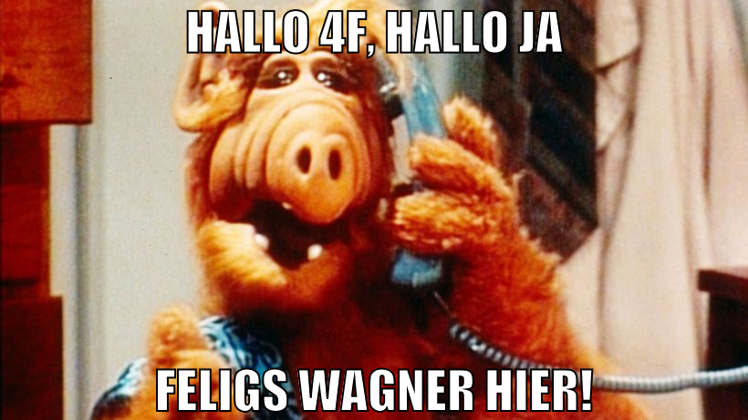 hallo 4f, hallo ja feligs wagner hier!