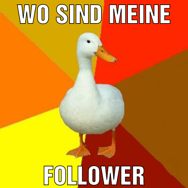 wo sind meine follower