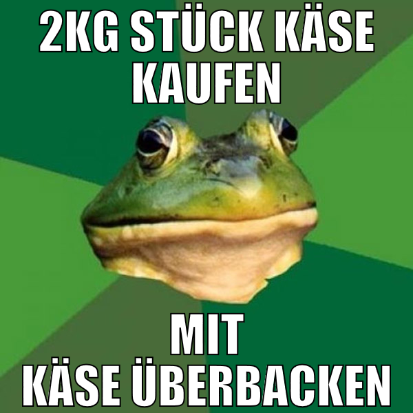 2Kg Stück Käse kaufen mit käse überbacken