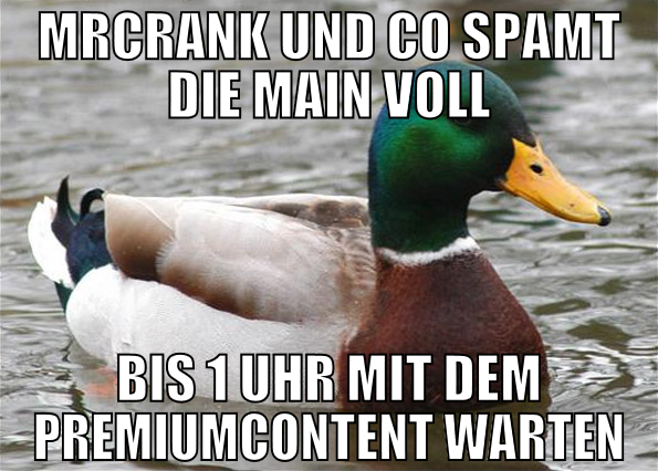 mrcrank und co spamt die main voll bis 1 uhr mit d