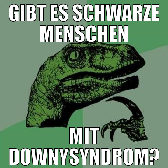 Gibt es schwarze menschen mit downysyndrom?