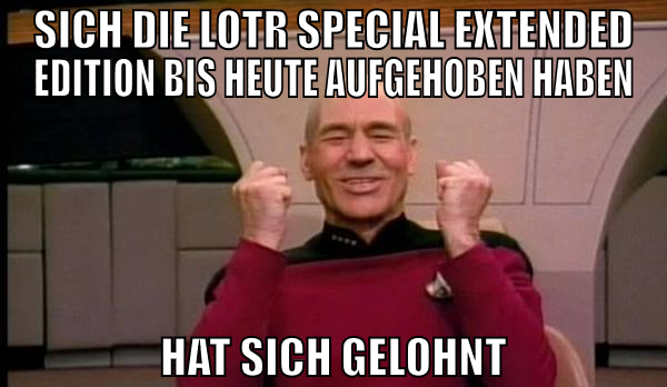 sich die lotr special extended edition bis heute a