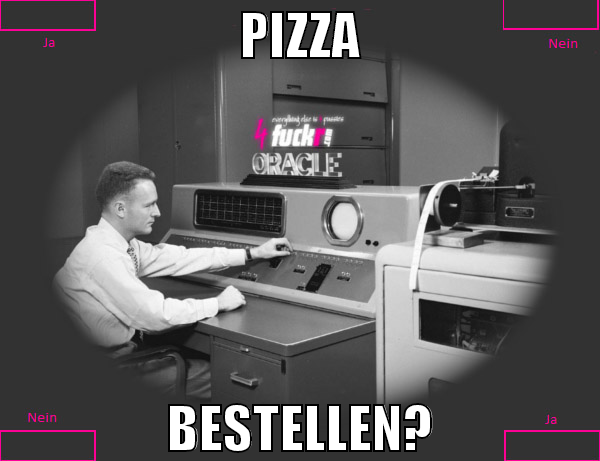 Pizza bestellen?