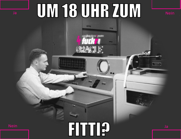 um 18 uhr zum  fitti?